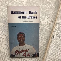 Hammerin’ Hank of the Braves  1973 TK 1838 Paperback by Joel H. Cohen - £6.28 GBP