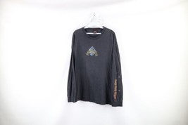 Vtg Orange County Choppers Mens XL Thrashed Spell Out Long Sleeve T-Shirt Black - £92.89 GBP