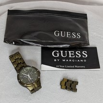 Men&#39;s Watch Guess Watch for Men Army Green w/ Links - £35.50 GBP