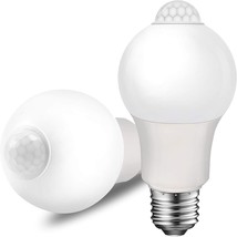 Energetic Motion Sensor Light Bulb 60 Watt Equivalent 8.5W Indoor Outdoor Automa - £28.49 GBP