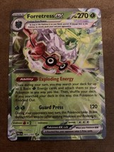 NM Pokemon Paldea Evolved Forretress EX Double Rare 005 #005/193 - $2.87