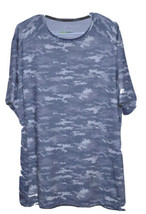 Russell Athletic Men's XL Training Fit Fresh Force Pullover Gray Camo T Shirt - $16.99