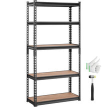 VEVOR 30x12x60 in Storage Shelving Unit, 5-Tier Adjustable, 2000 lbs loa... - $45.90