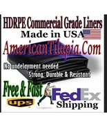 35x45 Heavy Duty Waterproof Pond Liner for Aquaculture and Farmland Use ... - $16,409.85 MXN
