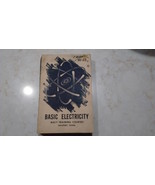 1958 U.S. Navy textbook &quot; Basic Electricity &quot; how to do it book  - $43.61 CAD