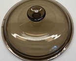 Pyrex Corning Ware Visions V2.5C Amber Replacement Glass Lid Only  8in - $22.10