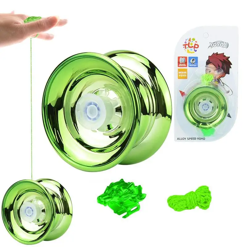 Yoyo Professional Alloy Yoyo Toy For Kids And Beginners Strong Impact Resistant - £6.31 GBP+