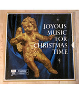 Joyous Music For Christmas Time 4 LP Holiday Box Set Record 12&quot; Vinyl Co... - £6.22 GBP