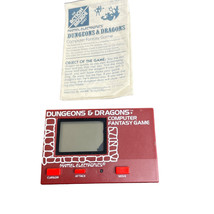 1981  Dungeons &amp; Dragons Handheld Game Box Manual Mattel Electronics - £97.63 GBP