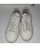 Adidas Advantage Cloudfoam  Shoes Size 7  Womens White PINK HWI 28Y001 - $26.36 CAD