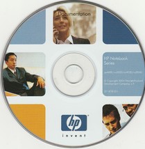 HP Notebook Series Documentation CD 2004  - $9.59
