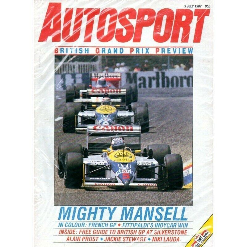 AutoSport Magazine - July 9 1987 - $3.42