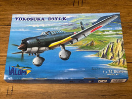 Valom Plastic model kit 72002 1:72nd Scale Yokosuka D3Y1-K Vintage Model CV JD - £19.46 GBP