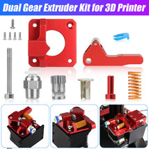 Dual Gear Pulley Drive Extruder Kit for 3D Printer CR-10S Pro /Ender-3 /... - £17.57 GBP