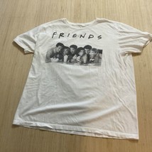 Friends Tv Series Lunch Break Adult Size 2 (20) White Cotton T-shirt Sitcom - £13.96 GBP