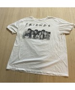 FRIENDS TV SERIES Lunch Break Adult Size 2 (20) White Cotton T-shirt Sitcom - $23.87 CAD