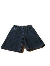 American Hawk Boys Jean Shorts Blue Zip &amp; Button Size 7 - £22.72 GBP