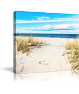 Beach Pictures Wall Art for Bathrooms Canvas Framed Seacoast Theme Wall ... - $414.90 MXN