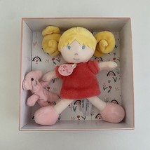 JOLIJOU PARIS First Baby Doll With Bear Demoiselle Corail Doudou et Compagnie - $29.50