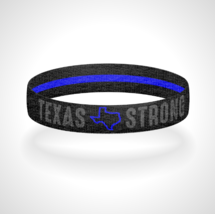 Pick Your State - Reversible Blackout Thin Blue Line Bracelet Wristband - £9.48 GBP