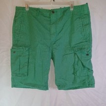 Levi&#39;s Men&#39;s Cargo Shorts Size 40 Green Cargo Pocket Outdoor Shorts Ripstop  - £18.45 GBP