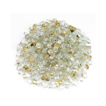 0.5 in. Gold Reflective Fire Glass - 10 lbs - $91.77