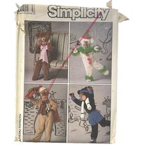 Simplicity Sewing Pattern 8275 Bear Costumes Adult Size 40-42 - £7.05 GBP