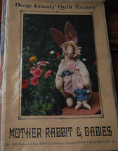 Pattern: Mother Rabbit Doll and Babies - $5.69