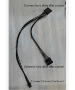 DELL ECT QCT FCS QBT QVT 1250 1260 2.5 3.5 HDD Drive double 2 POWER SATA... - $7.00