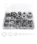 900-Pc 304 Stainless Steel Flat &amp; Fender Washers Assortment Kit for Bolts - $208.29 MXN