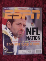 ESPN magazine February 4 2002 KURT WARNER NFL Pro Football Jerome Bettis - £3.01 GBP