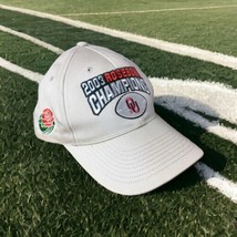 Vintage 00s Nike 2003 OU Rosebowl strapback hat Official Locker Room dad... - $13.99