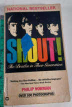 Shout! : The Beatles in Their Generation by Philip Norman (1982) paperback good - $7.92