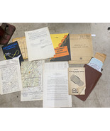us army flight manual papers maps 1950’s Cleveland ohio All From Same Pilot - $1,104.12 MXN