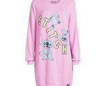 Disney Stitch Women&#39;s Sleep Shirt, Size L/G (12-14) Color Orchid - $22.76
