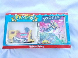 Vtg 1987 #2253 Fisher-Price Classics &quot;Toot-Toot Engine &amp; Little Golden B... - $1,641.98 MXN