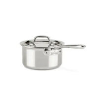 All-clad D3 Stainless Steel Everyday 3-ply Bonded 1.5-qt Sauce Pan with lid - £65.89 GBP