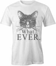 What Ever T Shirt Tee Short-Sleeved Cotton Clothing Letters Vintage S1WSA889 - £12.65 GBP+