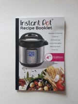 Instant Pot Recipe Booklet 4th Edition Pressure Cooker Kitchen Recipes - £11.89 GBP