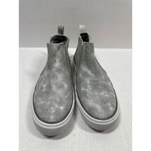 NWOT Tom&#39;s Womens Slip On Tennis Shoe Canvas Upper Bryce Cement Gray Size 7 - $32.95