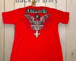 Winged Cross Red T Shirt Sz XL Ablanche Y2K Vintage New With Tags - £39.56 GBP