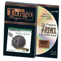 Magnetic Coin Walking Liberty (w/online instrucions) (D0136) by Tango Magic - £76.90 GBP
