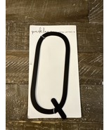 Park Lane Black Metal Letter Q - $544.35 MXN