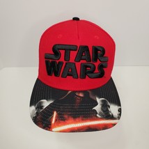 Star Wars Kylo Ren Baseball Cap Hat Adjustable Red Lucasfilm The Force Awakens - £6.84 GBP