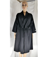 Brobe The Surgery Recovery Robe Black Post Op Dress Drainage Pockets Wms... - £55.04 GBP