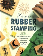 Discover Rubber Stamping - Card Making and Scrapbooking Vintage 1995 Hardcover - £4.41 GBP