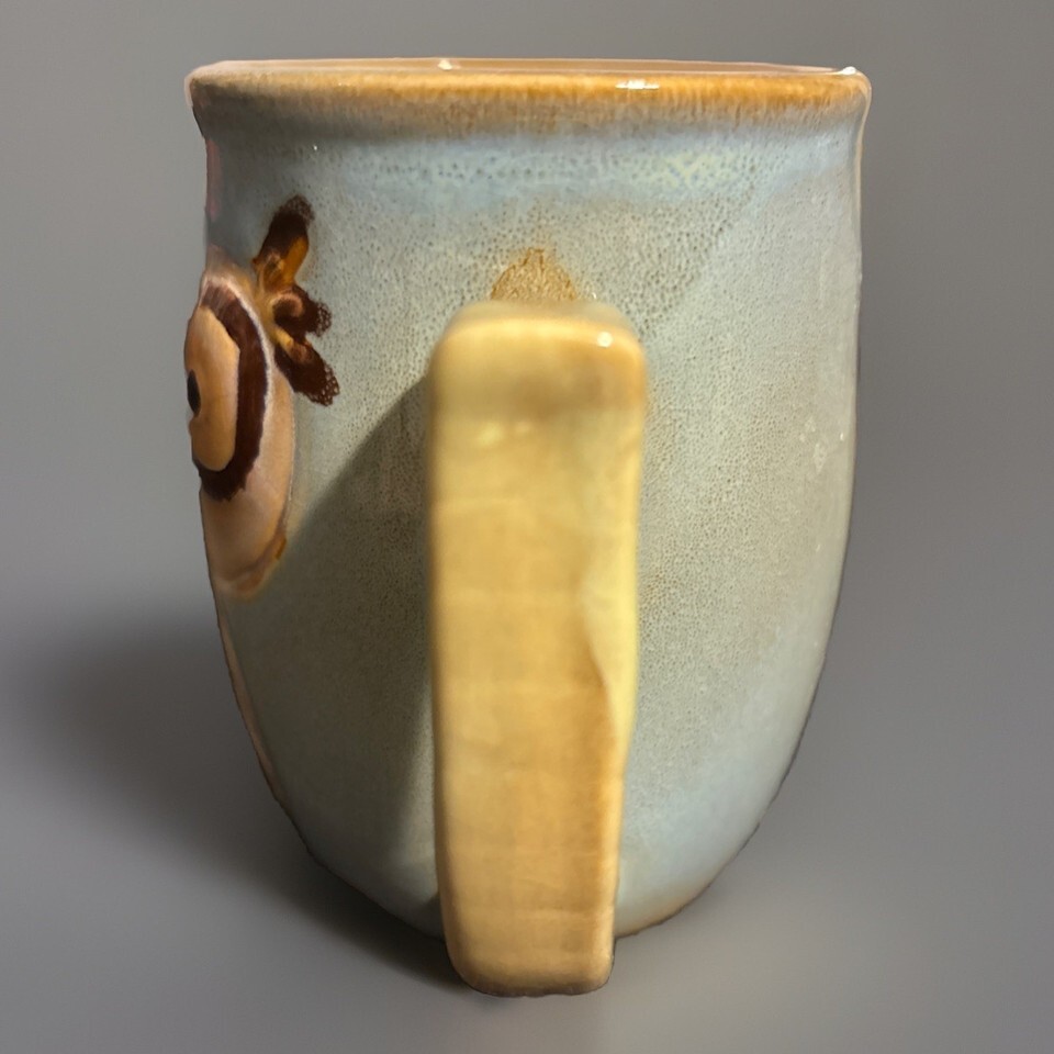 Vintage Owl Mug Gibson Home G Ceramic Coffee Cup Hand Painted Item image 2