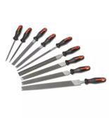 CRESCENT NICHOLSON 22030HNNN 9 PIECE FILE SET WITH ERGONOMIC HANDLES BRA... - $98.99