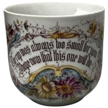 Antique Victorian Oversized Moustache Shaving Motto The Cup Was Always T... - $140.25