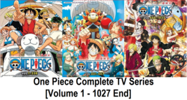 English Dubbed One Piece Complete Tv Series [Volume 1 - 1027 End] -DHL Express - £178.80 GBP